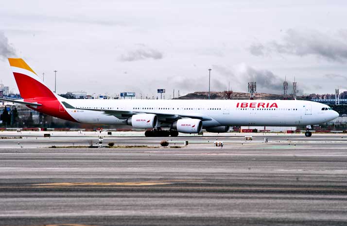 Iberia Madrid – Lima A340