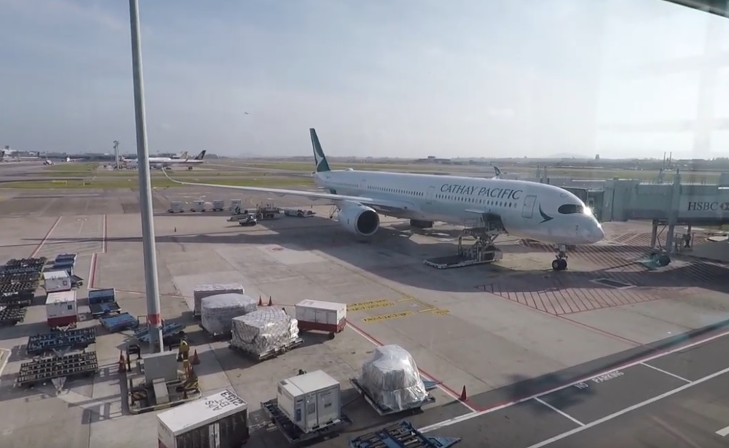 Cathay Pacific Singapore – Hong Kong Boeing 777