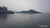 Hong Kong Island, panorama della costa e spiagge a sud
