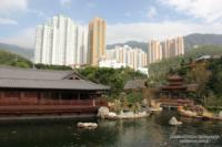 Hong Kong, monastero Chin Lin e giardino Nan Lian