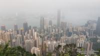 Hong Kong, vista bellissima dal Victoria Peak