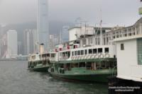 Hong Kong, storico battello che opera nel Victoria Harbour