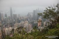 Vista di Hong Kong dal Victoria Peak